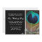 Peacock Feather Wedding Invites