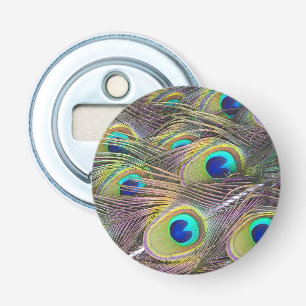 Peacock Feathers Bottle Opener
