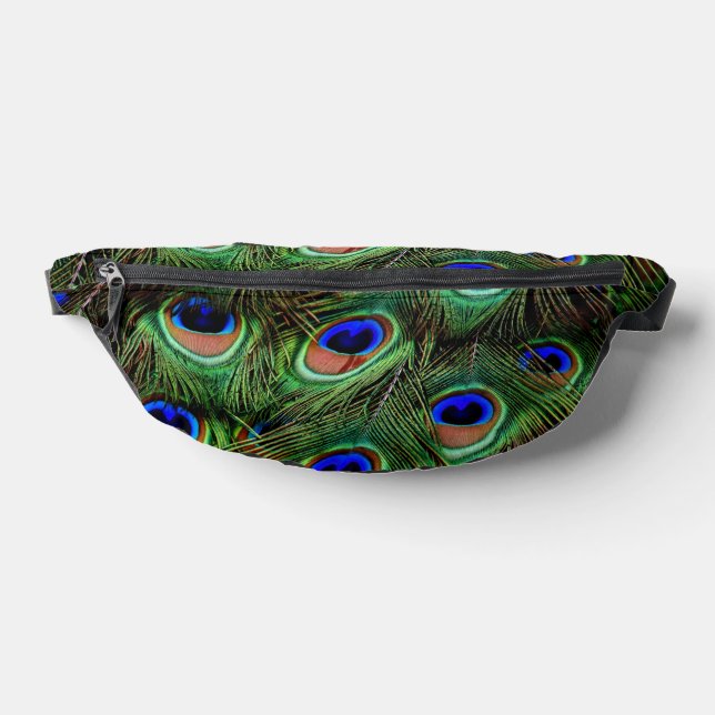 Peacock Feathers Bum Bags (Lay Down)