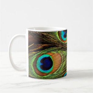 Peacock Feathers Classic Mug