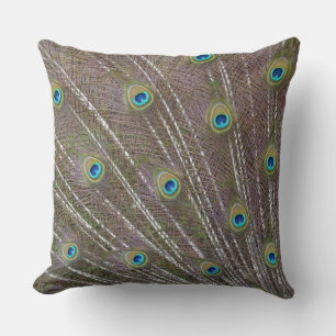 Peacock Feathers Cushion