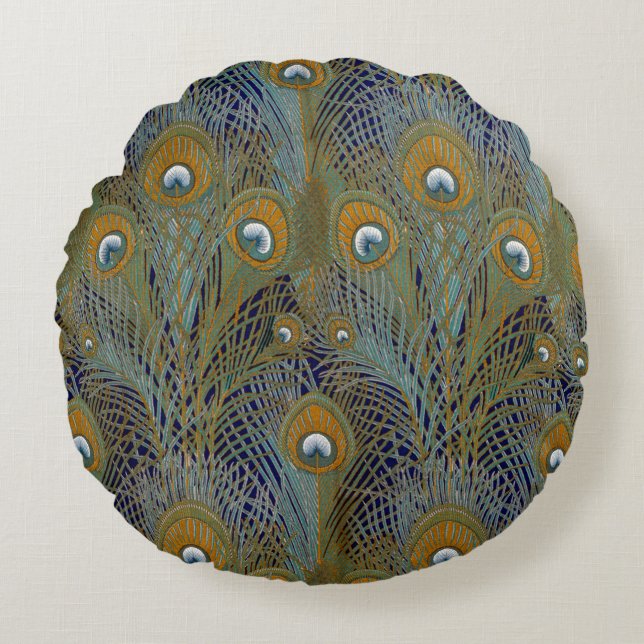 Peacock Feathers Cushions (Front)