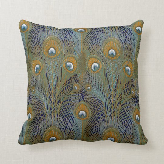 Peacock Feathers Cushions