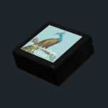 Peacock Feathers Damask Wedding Anniversary Gift Box<br><div class="desc">Wedding Black Lacquer Keepsake Custom Designer Personalised Jewellery Box or Memory Box Elegant Unique Wedding Anniversary  Christmas Gifts or Valentines Day Gifts</div>