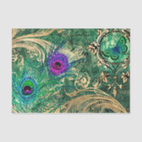 Peacock Feathers Ephemera