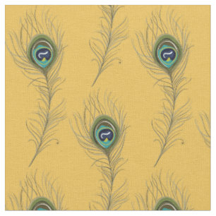 Peacock Feathers Fabric