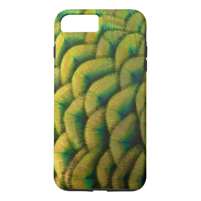 Peacock Feathers II Colourful Nature Case-Mate iPhone Case (Back)