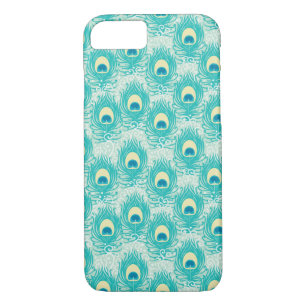 Peacock feathers pattern iPhone 8/7 case