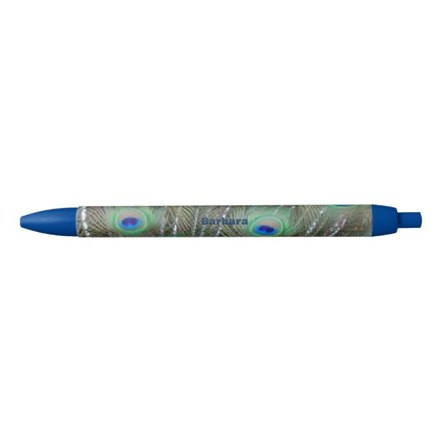 Peacock Feathers Pen (Front)