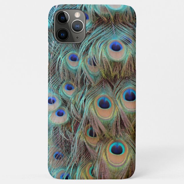 Peacock Feathers -  Phone Case (Back)