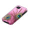 Peacock Feathers Pink iPhone Tough Case-Mate Case