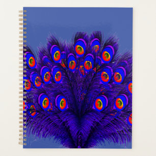 Peacock Feathers Planner