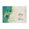 Peacock Feathers RSVP Response Cards