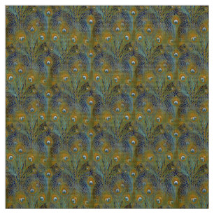Peacock Feathers Textiles Fabric