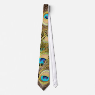 Peacock Feathers Tie