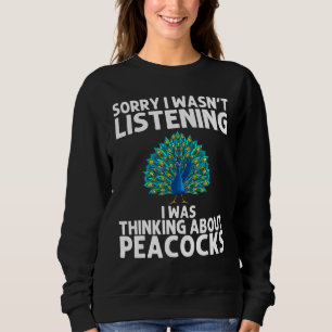 Peacock  For Men Women Peafowl  Bird Feather 1 Sweatshirt