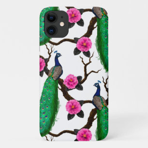 Peacock garden iPhone 11 case
