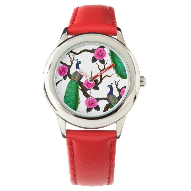 Peacock garden watch (Front)