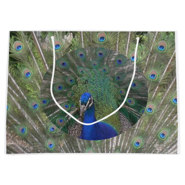 Peacock Gift Bag (Front)