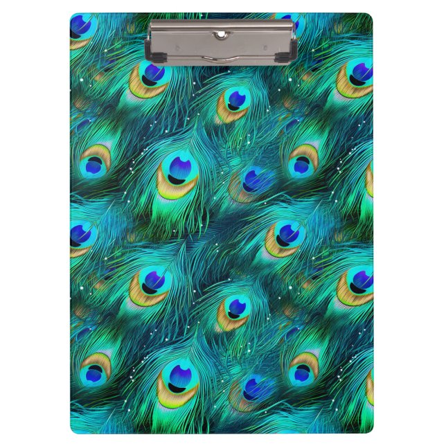 Peacock Glory Clipboard (Front)