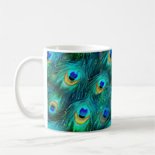 Peacock Glory Coffee Mug