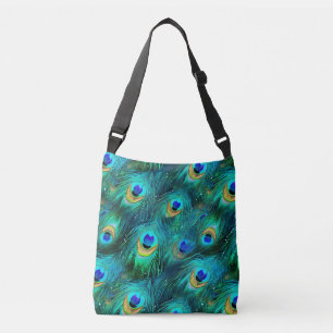 Peacock Glory Crossbody Bag