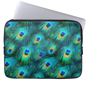Peacock Glory Laptop Sleeve