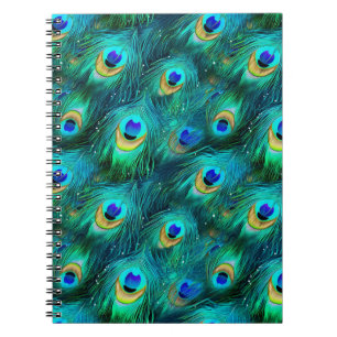 Peacock Glory Notebook