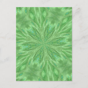 Peacock Green Postcard