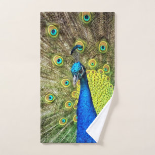 Peacock Hand Towel