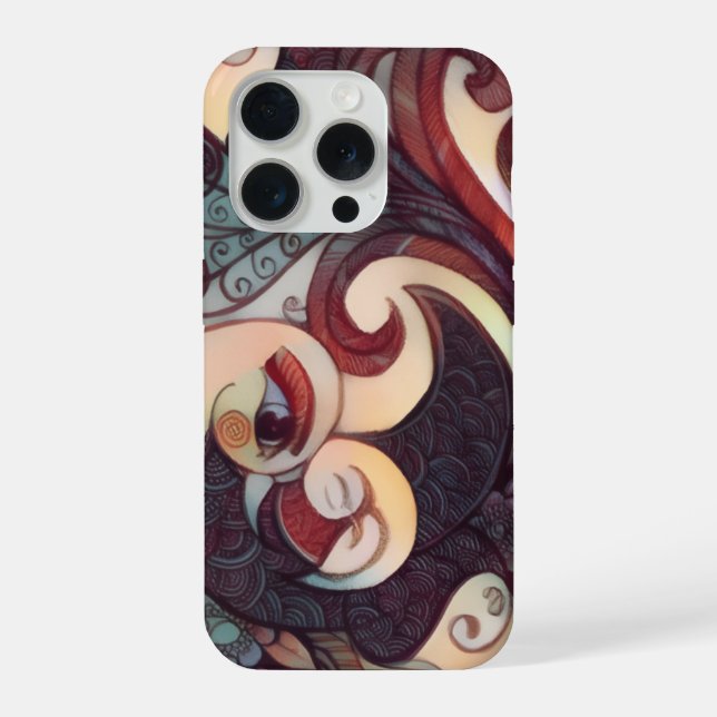 Peacock  henna case pro (Back)