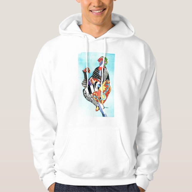 Peacock Hoodie (Front)