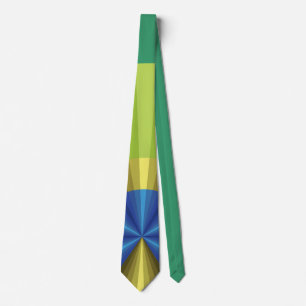 Peacock Illusion Men's Neck Tie
