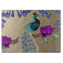 Peacock In Gold