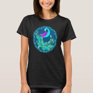 Peacock In Nature Cute Birds Animal Graphic T-Shirt