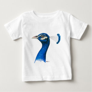 Peacock:  Indian Blue Baby T-Shirt