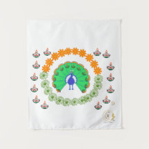 Peacock - Indian Tricolor Peacock