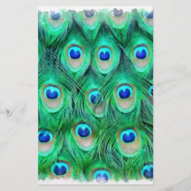 Peacock Ink Stationery (Front)