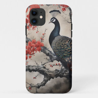 Peacock Iphone case