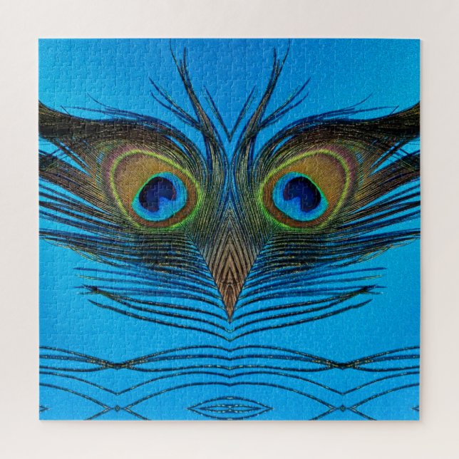 Peacock Jigsaw Puzzle (Vertical)