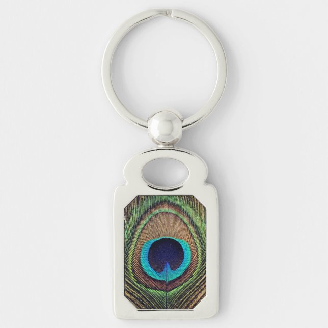 Peacock Key Ring (Front)