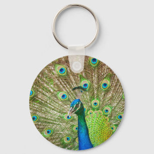 Peacock Key Ring