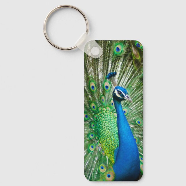Peacock Key Ring (Front)