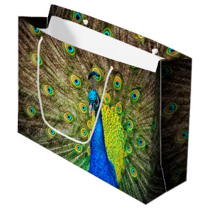 Peacock Large Gift Bag