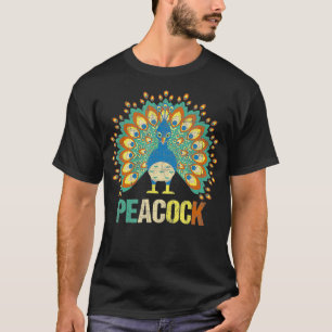 Peacock Lover Zookeeper Ornithologist Peahen Peaf T-Shirt