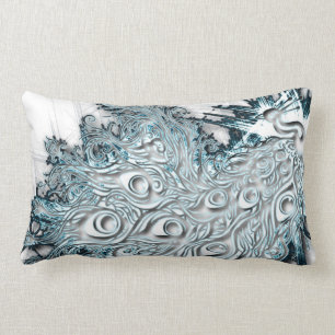 Peacock Lumbar Cushion