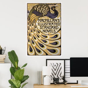 Peacock Macmillan's Illustrated Standard Novels  Poster
