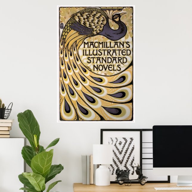 Peacock Macmillan's Illustrated Standard Novels  Poster (Home Office)