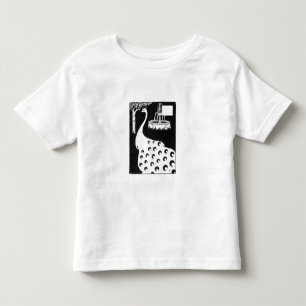 Peacock motif, from 'Le Morte d'Arthur' (litho) Toddler T-Shirt