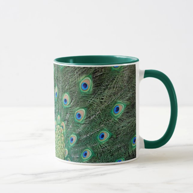 Peacock, mug (Right)